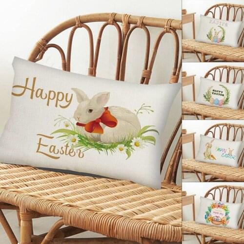 Cushion Cover Cotton Linen Cartoon Styles Printed Decor Throw Pillows Living Room Sofa Home Decoration Pillow Case