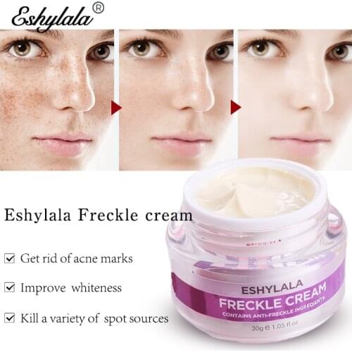 Eshylala Face Cream Nicotinamide 3% Whitening Remove Dark Spots Facial Cream Repair Fade Freckls Melanin Remover Brighten Serum