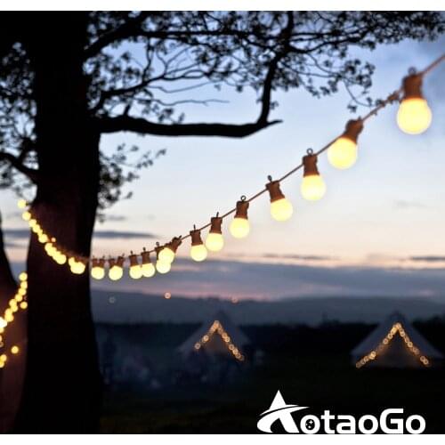 G50 Globe Bulb Solar Fairy String Light for Party Holiday Garden Garland Christmas Decorations Home Outdoor Light Street Wedding