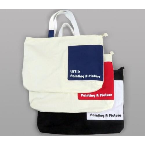 8K Canvas Art Bag Thickening Waterproof Sketch Painting Shopping