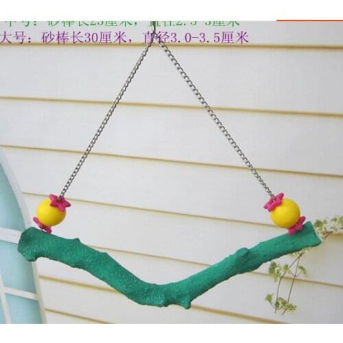 A08 Pet parrot bird toy bird supplies swivel ladder ladder chew toy parrot swing bar ladder elevated station