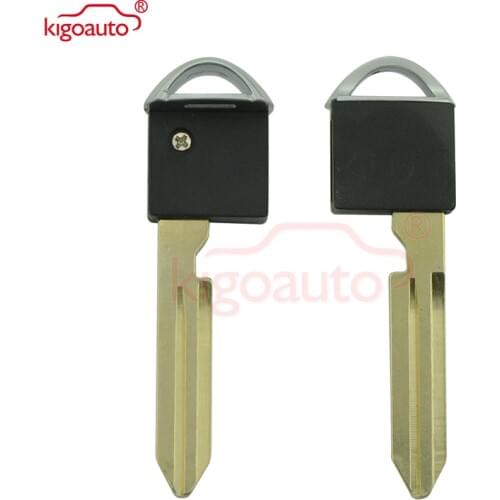 Kigoauto Smart key blade with ID46 chip NSN14 for NISSAN Prox key insert