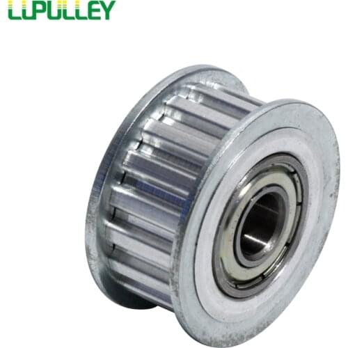 LUPULLEY XL 18T Smooth Idler Pulley with Bearing 18Tooth Synchronous Wheel Idler Pulley Width 11mm Bore 5/6/7/8/10/12/15MM