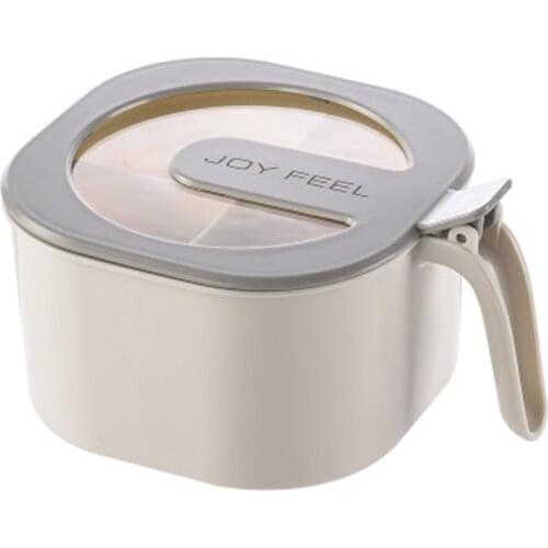 Multifunctional Seasoning Box Set Kitchen Supplies MSG Salt Shaker Household Multi-compartment Storage Seasoning Box with Lid