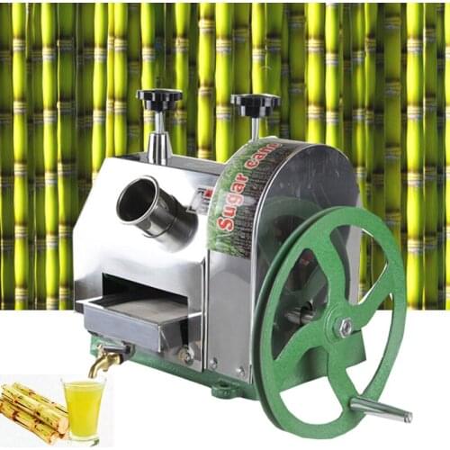 Stainless Steel Commercial Juicer Sugar Cane Ginger Press Juice Machine Manual Extractor Squeezer Mill 50kg/h