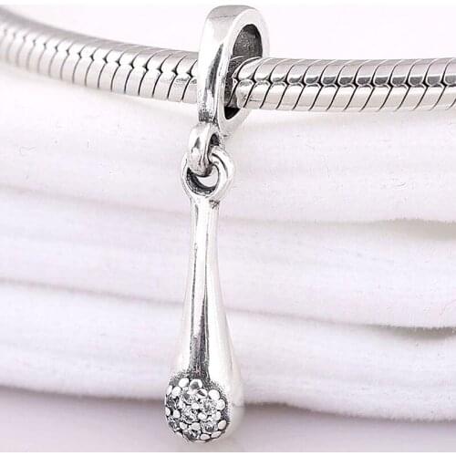 Original Modern Lovepods With Crystal Necklace Pendant Fit 925 Sterling Silver Bead Charm Bracelet Bangle Diy Jewelry