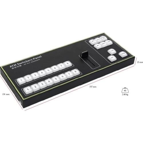 TYST ATM switcher panel Recording 4K Virtual studio Recording Video Switcher for Live Broadcast for blackmagicdesign BMD