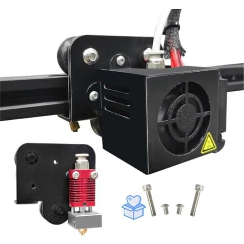 Carriage Plate with Wheels Pulley & Fan Cover for CREALITY CR-10 CR-10S CR-10-S ENDER-3 ENDER-4 TEVO 3D Printer Parts