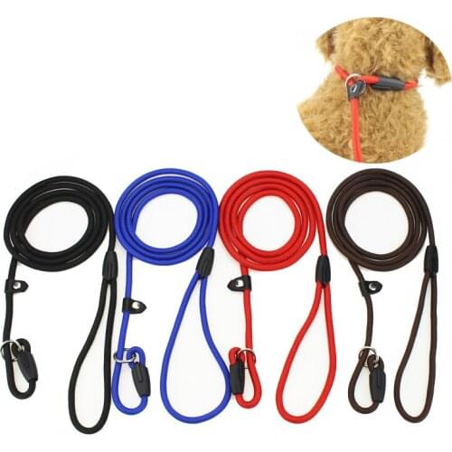 Pet Easy To Pull Running Leashes Tracking Leash Collar Dog Leash Long Lead Nylon Rope Dog Sports Integrated Rope for SML Big Dog