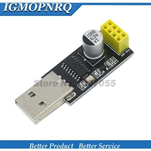 ESP01 Programmer Adapter UART GPIO0 ESP-01 Adaptaterr ESP8266 USB to ESP8266 Serial Wireless Wifi Developent Board Module
