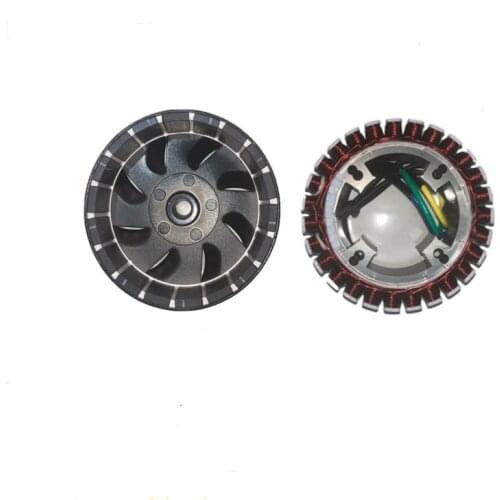 3000w5000w electric vehicle range extender gasoline generator accessories 48v60v72v range extender rotor stator 27-level pure co