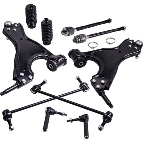 Control Arms Ball Joints Tie Rod Ends Front Suspension Kit For Chevrolet For Saturn Outlook 3.6L EV800572 K621231