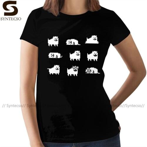 Samoyed Puppies T-Shirt Annoying Dog Undertale HQ T Shirt Street Style Cotton Women tshirt Ladies Tee Shirt