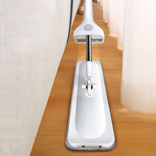 Large Wooden Floor Mops Microfibre Cleaner Ultraclean Easy Wring Wash Dry Mop Cleaner Fregona Household Cleaning Tools DF50TB