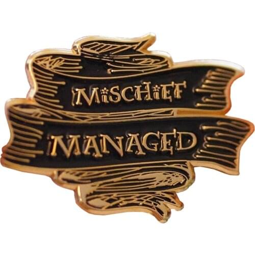 Mischief Managed Pin