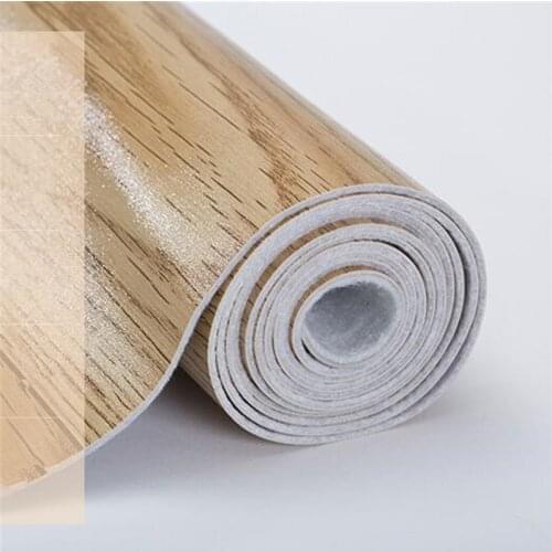 New Floor leather pvc floor sticker 2.6mm thick wear-resistant waterproof commercial office renovation marble plastic wood floor