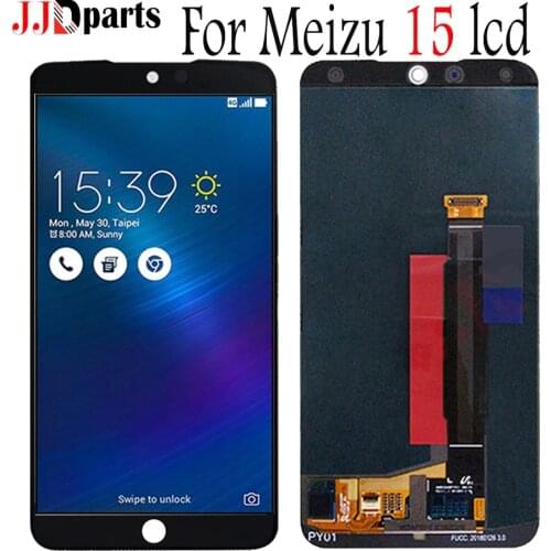 AMOLED 5.46"For Meizu 15 M881Q M881H Display LCD Digitizer Touch Screen For Meizu 15 LCD Display Replacement For MEIZU 15 Screen