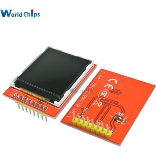 1.44 inch 1.44" 128*128 Color TFT Red LCD Display Module Screen With SPI Serial Backplane Module 128X128 Replace 5110 LCD