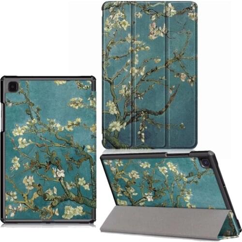 100PCS/Lot Print Luxury Folio PU Cover For Samsung Galaxy Tab A7 10.4 2020 Flip Slim Leather Case SM-T500 T505 T507