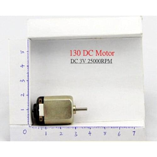 130 DC Motor DC 3V 25000RPM 4WD car model Motor science DIY small Motor