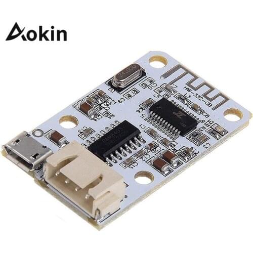3W*2 DC 5V Micro USB Power 3W+3W Bluetooth 4.0 Audio Receiver Board Wireless Digital Mini Bluetooth Amplifier Module For Speaker