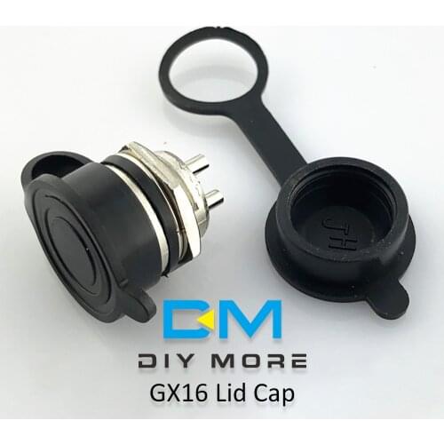 5Pcs Aviation Connector Socket Plug Dust Lip Cap GX12 GX16 GX20 Waterproof Protection Sleeve Rubber cap Male Connector Cover