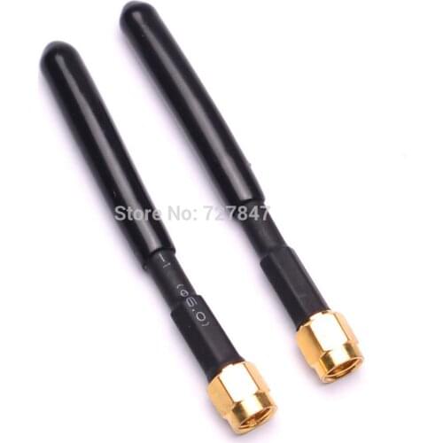 Black Color New 5.8GHz VTX Antenna for FPV Racing RP-SMA for Snow Man
