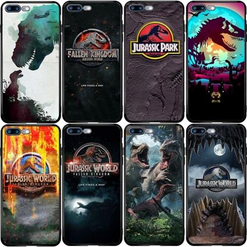 Cover Case for Xiaomi Redmi Note 6 7 9 8T 10T 9S 9A 8A A3 A2 A1 Pro Lite Black Shark Mix Max Dinosaur World
