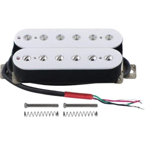Electric Guitar Humbucker Pickups Alnico V Pickup White