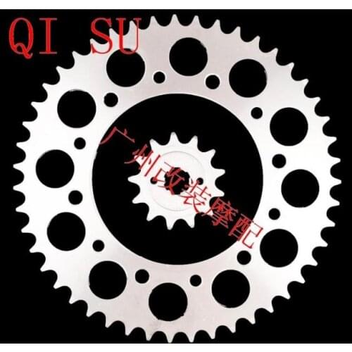 For Honda XR250 off-road vehicles motorcycle front and rear sprocket Chain sprockets kits Motorbike parts