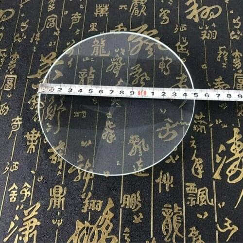 Diameter 200mm/150mm 6X/8X Large Magnifier Round Glass Lens Plano Convex Lens