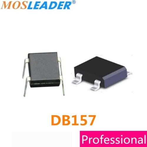 Mosleader DB157 SOP4 DIP4 500PCS DB157S 1KV 1000V 1.5A Bridge rectifier High quality