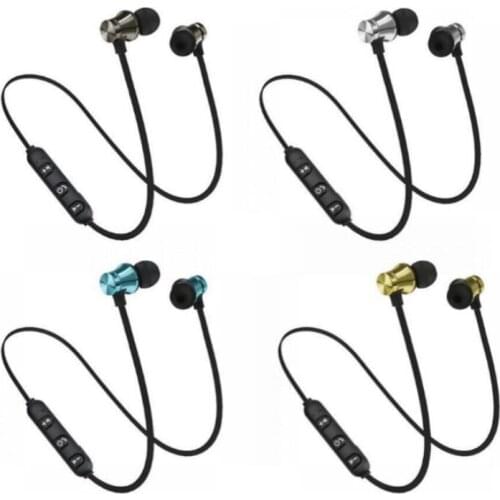 NEW Magnetic Bluetooth Earphone Sport Wireless Headphone Bluetooth Headset Handsfree Earbuds With Mic For Huawei Xiaomi Samsung