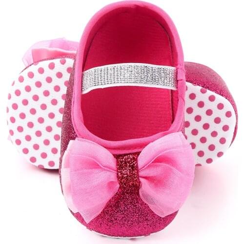 Autumn Baby PU Leather Baby Boy Girl Baby Princess Shoes Bow Fringe Soft Soled Non-slip Footwear Leather Crib Shoes