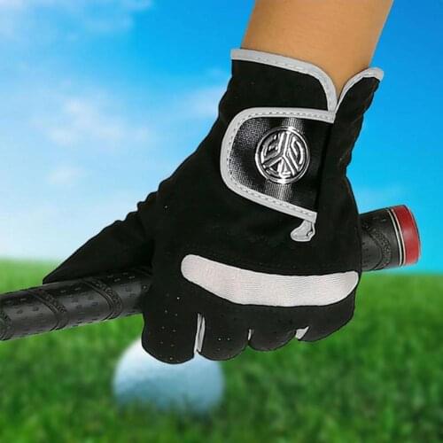 Golf Gloves Anti Slip Breathable Golf Supplies Reliable Fit Compression Golf Glove for Outdoor Golf Gloves Anti Slip