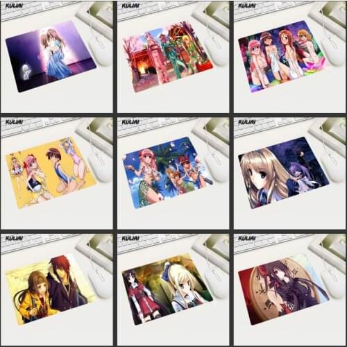 XGZ Multiplayer Anime Multiple Pictures Rubber Pc Laptop MousePad Small Size Mat Dask Family Office Rectangular Mouse Pad