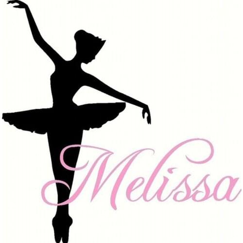 Removable wall stickers living room elegant ballerina girl room Art Mural wall decals DIY decorative stickers Y-96