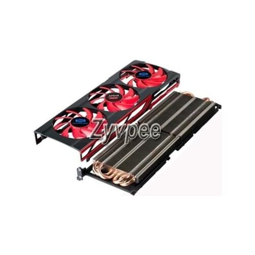 Thermotube Heatsink Fans FD7010H12S 12V ATI Radeon HD7990 Graphics Card Vga Cooling