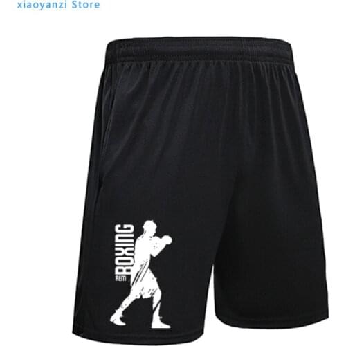 High Quality Funny Men Best Boxinger sports pants Rocky running shorts Adult Summer short pants top-3941