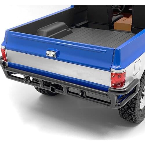 Stainless Steel Rear Bumper Protective Bumper for RC4WD Blazer K5 Model Car Accessories