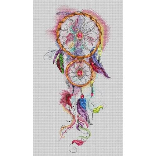Gold Collection Counted Cross Stitch Kit Cross stitch RS cotton with cross stitch Colorful Dreamnet Dreamchaser