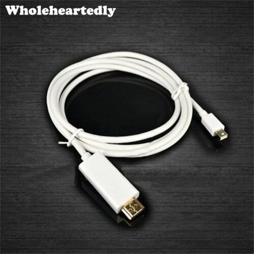 1.8M/6FT Mini Displayport MINI DP to HDMI Male Adapter Converter cable Thunderbolt Display Port For Apple Macbook Mac Air Pro