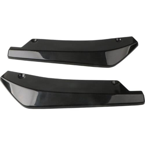 2PCS Car Rear Bumper Lip Diffuser Splitter Canard Spoiler Protector For Toyota Camry Corolla RAV4 Yaris Highlander/Land Cruiser