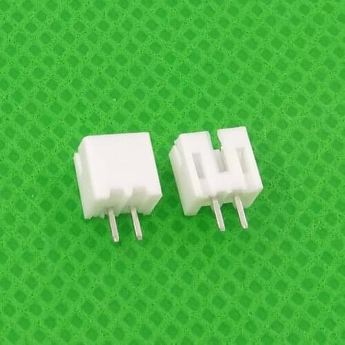 2000pcs/lot male material PH2.0 2mm 2 pin Connectors Leads pin Header PH-2A straight 2.0mm pins