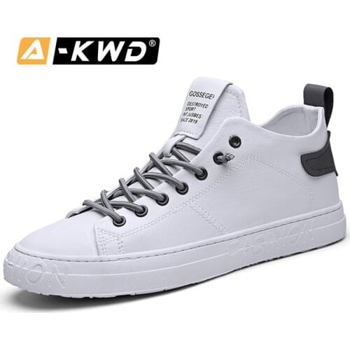 2019 Fashion High Top Black Shoes Vesonal Herenschoenen Clark Shoes Men Tenis Casual Mens Leather Shoes Pu Leather Sneakers Men