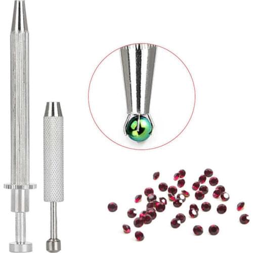 4 Claws Beads Holder Pick-up Tool Diamond Gems Prong Holder Tweezer Catcher Grabber High Precision Body Tattoo Piercing Tools