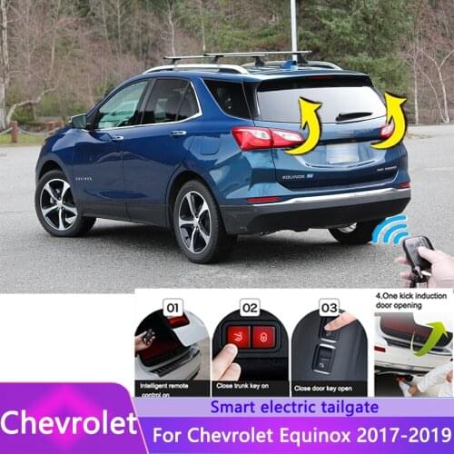 Car Electric Tailgate For Chevrolet Equinox 2017-2019 Intelligent Tail Box Power Operated Trunk Decoration Open Refitted Upgrade
