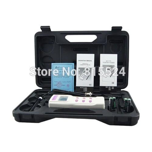 AZ-8303 Conductivity tester meter Handled Water quality Monitor Temperature clock Display RS232 Interface