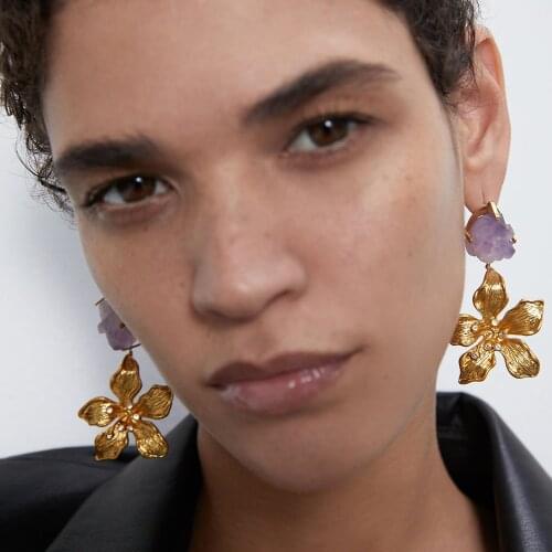 Lalynnly Women's Gold Earrings