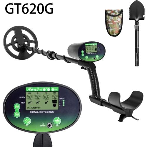 Metal Detector Underground Search Finder Gold Detector Treasure Hunter Detecting Waterproof GTX620